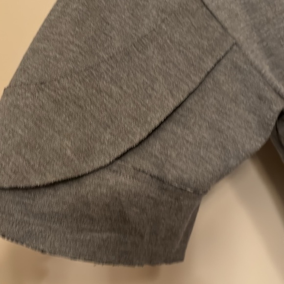 Beulah style grey short sleeves round neck  top Sz M/L - Picture 14 of 16